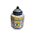 Talavera Canister Set | Colorful Handmade Mexican Kitchen Jars