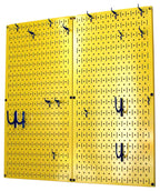 Kitchen Pegboard Organizer Kit Pots & Pans Rack - Pegboard With Hooks