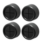 4-Pack: Portable Towel Holder Hooks Tool Kitchen Organization, Bathroom Accessories Gadget