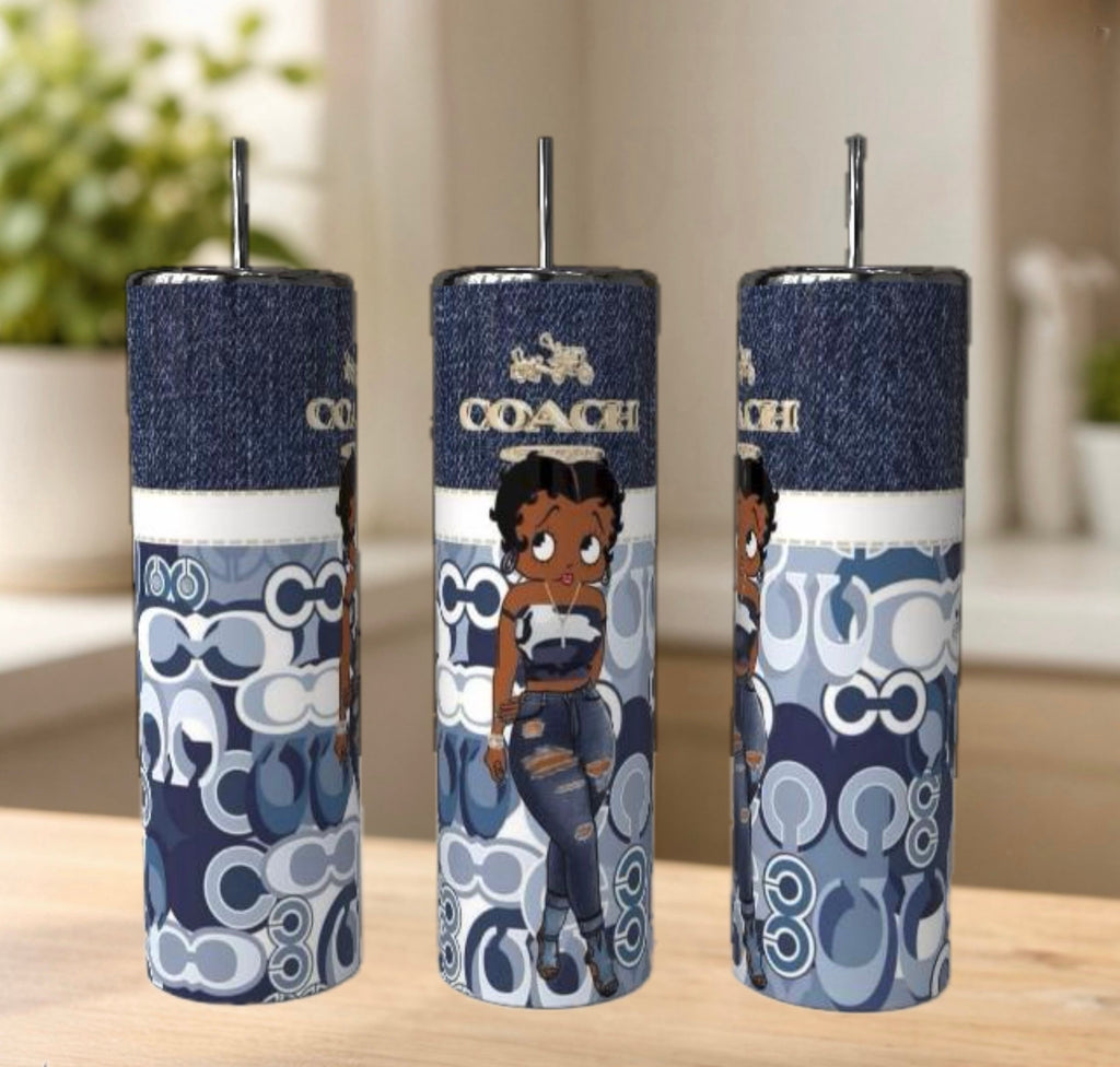 Diva Betty 20oz Skinny Tumbler
