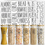 Core 157 Pantry Labels for Food Containers