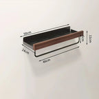 Kitchen Novel Kitchen Accessories Spice Rack Kitchen Organizer Shelves Bathroom Shampoo Holder Storage Shelf Metal Wall Panels
