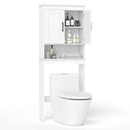 Over Toilet Space Saver Bathroom Organizer with Storage Cabinet