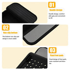 Multi-Function Bathtub Accessories: Retractable Bath Shelf, Tub Storage Rack, Towel Organizer for Bathroom