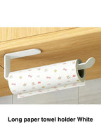 Adhesive Kitchen Paper Towel Holder – Tissue Hanger & Napkin Rack