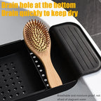 Multi-Function Bathtub Accessories: Retractable Bath Shelf, Tub Storage Rack, Towel Organizer for Bathroom
