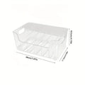 6 - Compartment Detachable Spice Rack. Large - capacity for fridge, cabinet & countertop seasoning storage. Practical organizer.