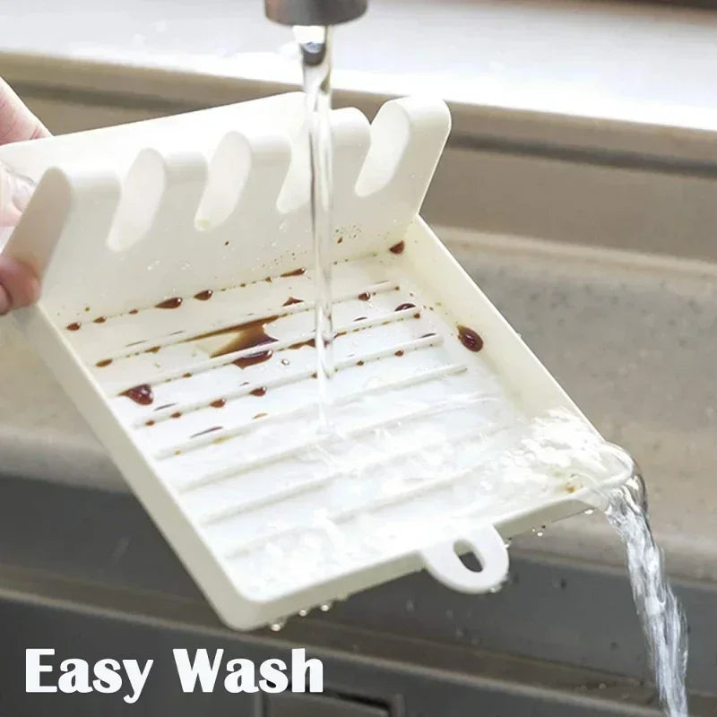 Kitchen Spoon Holders Accessories Fork Spatula Rack Kitchen Supplies Storage Organizer Utensils for Kitchen Convenience