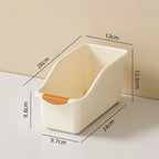 Plastic Multi-functional Storage Box Set! Curved Design for Home Organizing, Great for Kitchen & Trash Sorting