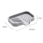 Multifunctional Silicone Sink Tray with Drain – Soap Dish, Sponge & Brush Organizer for Kitchen and Bathroom (Ventilated & Easy to Clean)