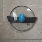 Wall-Mounted Pot Lid Holder Set | 6-Pack Kitchen Organizer