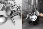 Kitchen Rotary Storage Rack Rotatable Kitchenware Organizer Hooks Spatula Spoon Knife Storage cabinet Kitchen Accessories