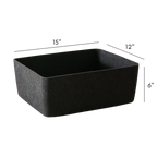 The Sculpted Bin - Large | Set of 3