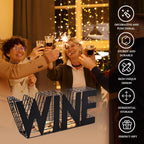13.5" Length Wine Cork holder Metal Craft Wine Cork Storage