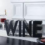 13.5" Length Wine Cork holder Metal Craft Wine Cork Storage