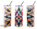 Diamond Quilt Skinny Tumbler