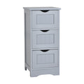Bathroom Floor Freestanding Storage Organizer with 3 Drawers