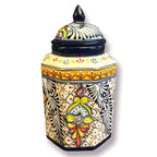 Talavera Canister Set | Colorful Handmade Mexican Kitchen Jars