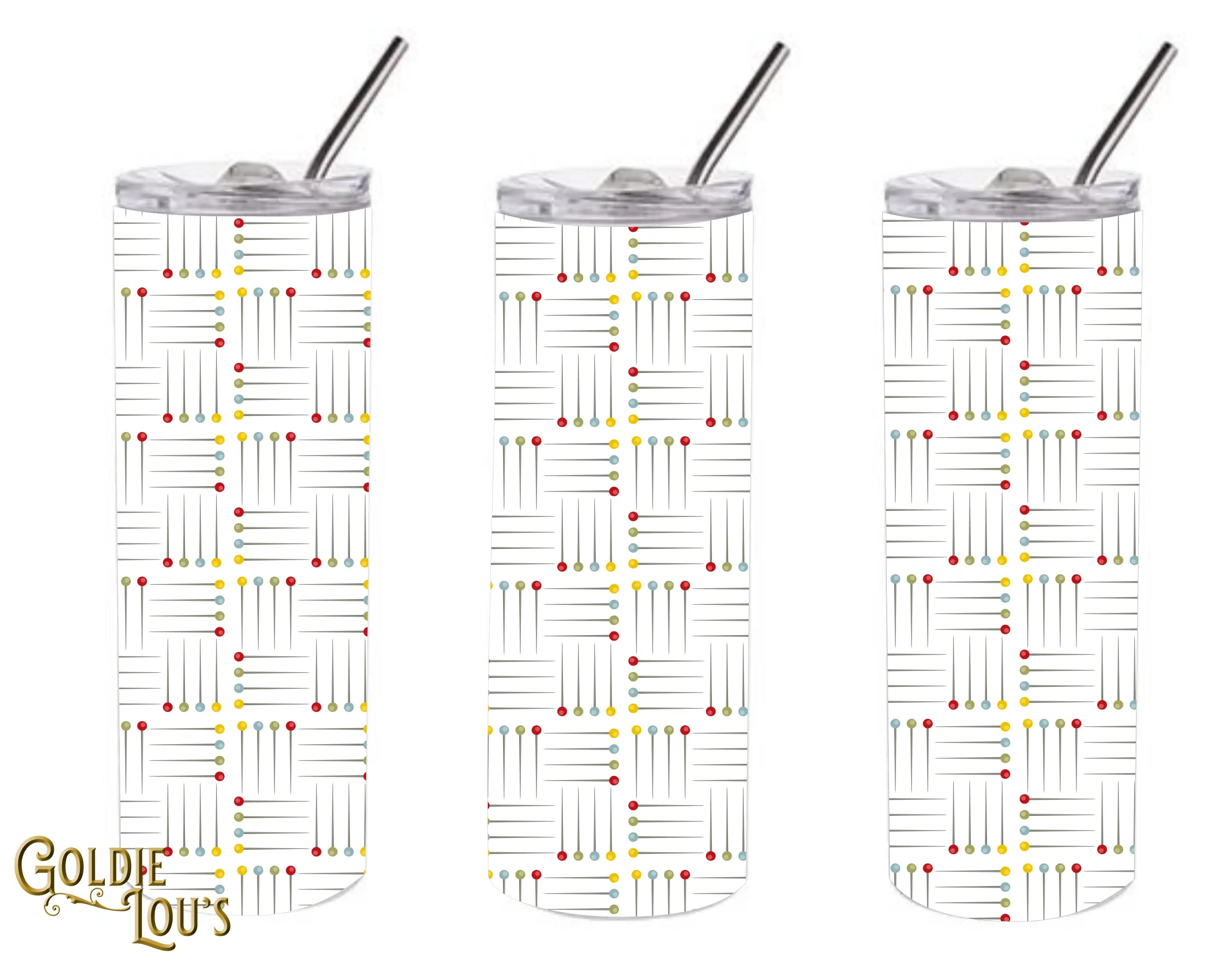 Pins Skinny Tumbler
