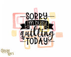 Quilting Today Skinny Tumbler