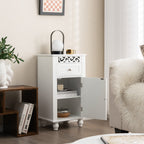Bathroom Floor Storage Cabinet Organizer with Drawer