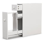 Black Bathroom Cabinet Space Saver Storage Organizer